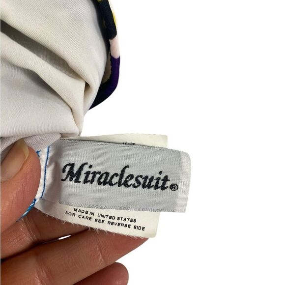 Multicolor Miraclesuit 14 Halter top with ruched sides and push up - Picture 3 of 6